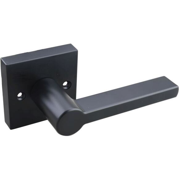 Miseno MLK5022 Lorton Flat Bar Non-Turning One-Sided Door Lever – Black - Picture 3 of 4